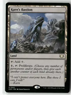 Karn's Bastion 163 NM MTG Commander: Edge of Eternities Magic - Image 1