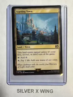 Starting Town x1, MTG, Magic the Gathering, Final Fantasy, FIN, NM - Image 1