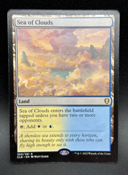 MTG Sea of Clouds R Commander Legends: Battle for Baldur's Gate #360 - Image 1
