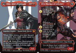 Near Mint x 1 Clive, Ifrit's Dominant // Ifrit, Warden of Inferno (0385) - Foil - Image 1