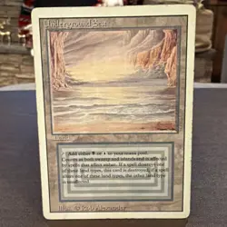 Underground Sea MTG Magic Revised Rare Dual Land LP/MP - Image 1