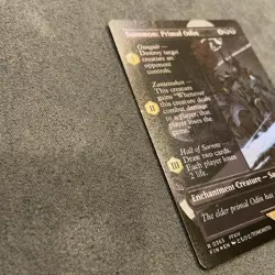 MTG Summon: Primal Odin (Borderless Foil) Final Fantasy #0365 NM/M FIN - Image 3