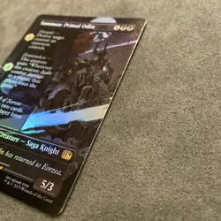 MTG Summon: Primal Odin (Borderless Foil) Final Fantasy #0365 NM/M FIN - Image 4