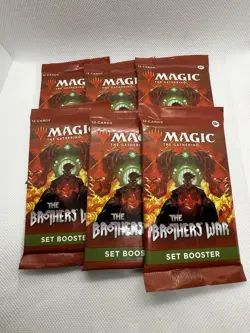 **Private Listing** Magic The Brothers' War Set Booster Packs - Image 1