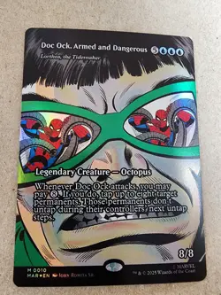 Doc Ock, Armed and Dangerous - Lorthos, the Tidemaker (Borderless) Foil - Mtg - Image 1
