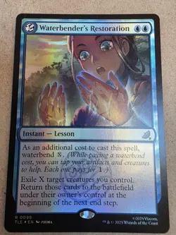Waterbender's Restoration - #99 Foil - Avatar: The Last Airbender - Mtg - Image 1