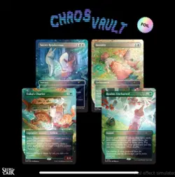 MTG Secret Lair Adventures of the Little Witch Rainbow Foil Magic The Gathering - Image 3