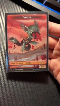 Secret Lair Drop Series #219 Goblin Token NON HOLOFOIL - Image 1