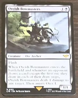 Magic the Gathering: Lord of the Rings #103 Orcish Bowmasters - Image 1