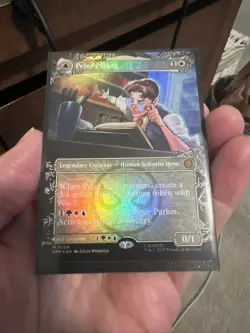 Peter Parker (0208) (Borderless) Marvel's Spider-Man Foil MTG M-208 - Image 1