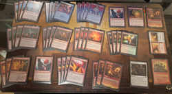 Ruby Storm Deck Core MTG MODERN Ral, Monsoon Mage - Ruby Medallion NEAR MNT - Image 1