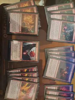 Ruby Storm Deck Core MTG MODERN Ral, Monsoon Mage - Ruby Medallion NEAR MNT - Image 5