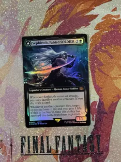 Sephiroth, Fabled SOLDIER (Extended Art) Final Fantasy Foil - Image 2
