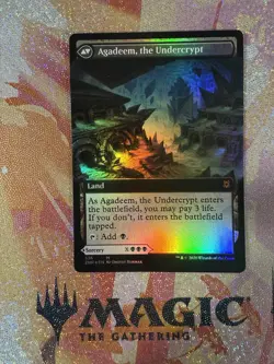 FOIL Agadeem’s Awakening/Agadeem, The Undercrypt Extended Art Foil ZNR - Image 1
