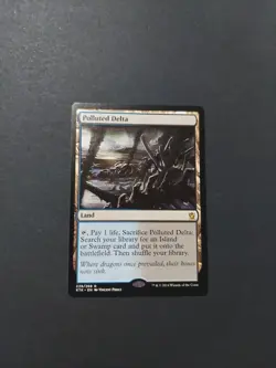 1x MTG Polluted Delta - Khans of Tarkir (KTK) #239 - Magic the Gathering - Image 1