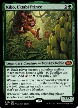 MTG: Jumpstart 2022: Kibo, Uktabi Prince: Lightly Played Condition - Image 1