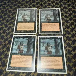 (4) MTG Scavenging Ghoul Alternate 4th Edition Regular Uncommon - Image 1
