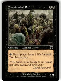 Onslaught Shepherd of Rot MTG Magic the Gathering NM - Image 1