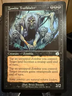 MTG Magic the Gathering Torment Zombie Trailblazer - Image 1