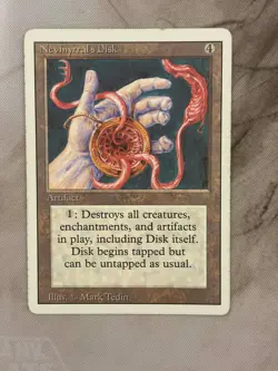 Nevinyrrals Disk - MP - Magic the Gathering Revised Edition - Image 1