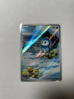 Pokemon TCG Holo Piplup #98 Pokemon Phantasmal Flames NM - Image 1