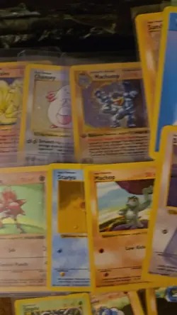 Vintage Pokemon Base Set Shadowless Pokemon 115 Card Lot Vintage WOTC 1999 LP-MP - Image 2