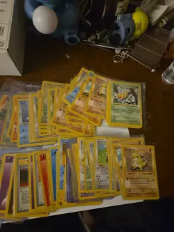 Vintage Pokemon Base Set Shadowless Pokemon 115 Card Lot Vintage WOTC 1999 LP-MP - Image 3