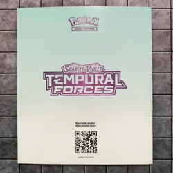 Pokemon TCG Scarlet & Violet: Temporal Forces Player's Guide ETB - With Tracking - Image 2