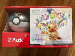 Pokemon Prismatic Evolutions ETB + Pokeball Sam’s Club MULTIPLES AVAILABLE - Image 1
