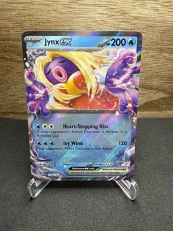 Jynx EX 124/165 - Holo Double RARE - Scarlet & Violet 151 - Pokemon TCG NM - Image 1