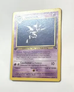 Pokemon Haunter Spectrum 21/62 1st Edition Fossil Set French NM Near Mint - Image 2