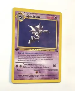 Pokemon Haunter Spectrum 21/62 1st Edition Fossil Set French NM Near Mint - Image 3