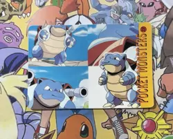 Pokemon Vintage Pocket Monsters Vending HOLO Prism Sticker 1999 Bandai Nintendo - Image 5