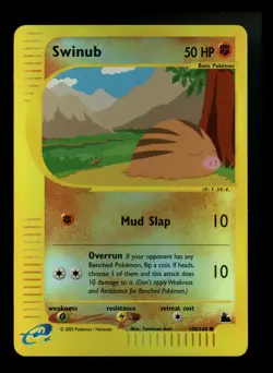 Swinub 108/144 Skyridge 2003 Reverse Holo Pokemon Card TCG - Image 1