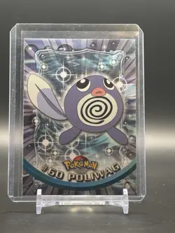 Topps Pokemon Poliwag #60 1999 TV Animation Edition Non Holo Green Logo NM - Image 1