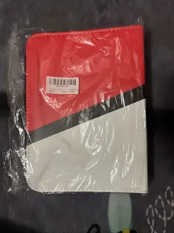 Pokemon Card Binder Zipper Game Card Collection Bag Pokemon 4-Pocket 400 Cards - Image 1