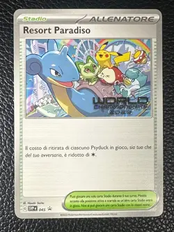 2023 Pokemon Italian Paradise Resort SVP World Champion 2023 Promo - Image 1