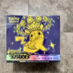 Pokemon TCG Surging Sparks Pokemon Center Elite Trainer Box - New And Sealed ✅ - Image 2