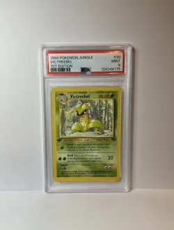 Pokemon Victreebel #30/64 (1999) Non-Holo 1st Edition Jungle GRADED PSA 9 - Image 1