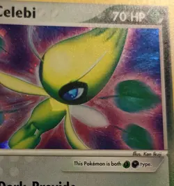 Pokemon TCG Dark Celebi 4/101 Ex Hidden Legends Holo Rare English 2004 - Image 4