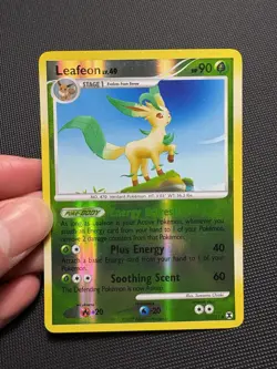 Pokemon TCG Leafeon Rising Rivals 45/111 Reverse Holo Uncommon Card - Image 1