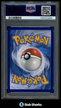 2024 POKEMON SV TEMPORAL FORCES - TEF EN #211/162 MORTY'S CONVICTION SIR PSA 9 - Image 2