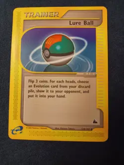 Pokemon Lure Ball 128/144 Skyridge Set Regular LP - Image 1