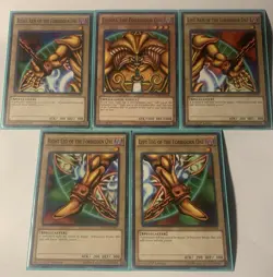 YUGIOH Exodia The Forbidden One (5 Card Set) LDK2 Common Complete! - Image 1