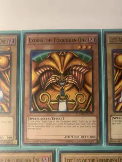 YUGIOH Exodia The Forbidden One (5 Card Set) LDK2 Common Complete! - Image 4