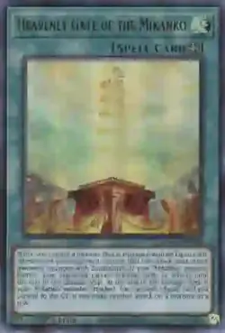 Yugioh! Heavenly Gate of the Mikanko - AMDE-EN028 - Ultra Rare - 1st Edition Nea - Image 1