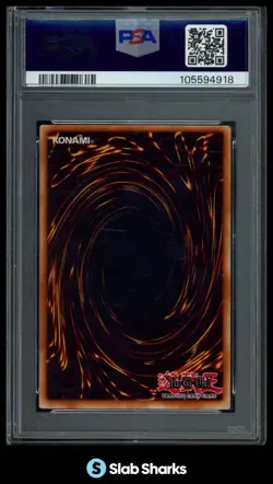 2003 YU-GI-OH! POWER OF CHAOS: YUGI THE DESTINY PROMOS DARK MAGICIAN PSA 7 - Image 2
