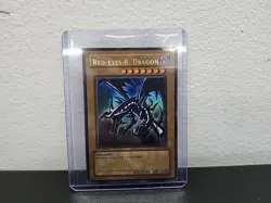 NA Yugioh Red-Eyes B. Dragon LOB-070 Ultra Rare 1ST EDITION GLOSSY! NM - Image 1
