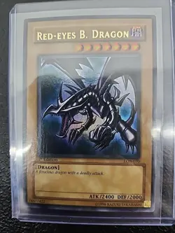 NA Yugioh Red-Eyes B. Dragon LOB-070 Ultra Rare 1ST EDITION GLOSSY! NM - Image 2