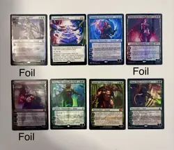 Magic The Gathering Planeswalkers Card Lot. Liliana Vess Promo Foils. - Image 1